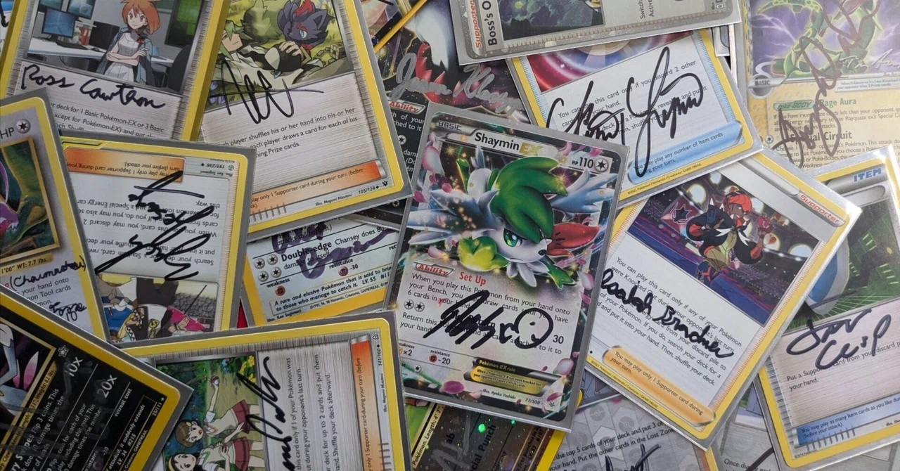 Pokemon Auto Graphs What I collect in Pokemon Part 1: Autographs |Cult Clxssic