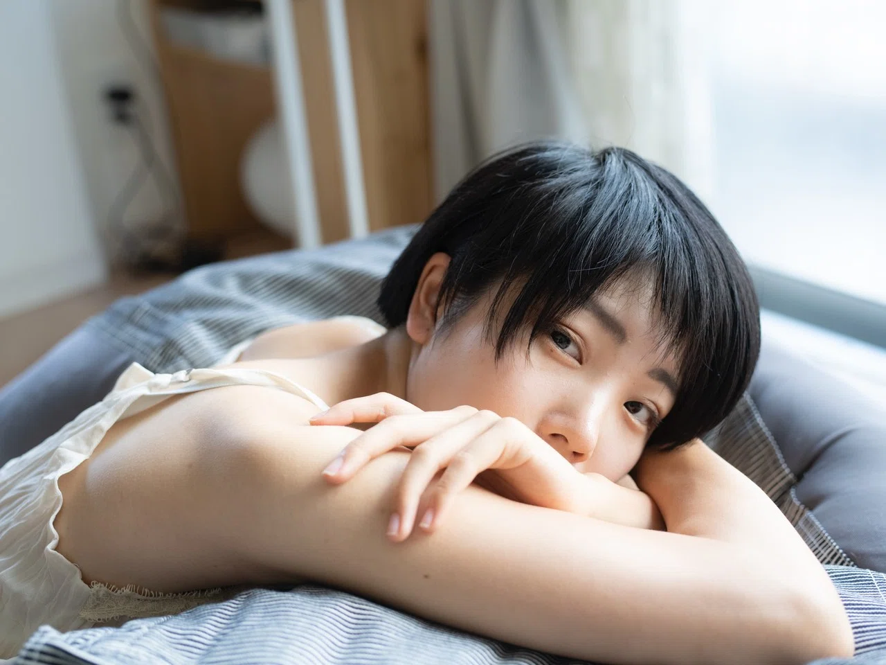 連載- ショートヘアと、裸眼の季節。 ---真綾×青山裕企--- vol.1｜髪は
