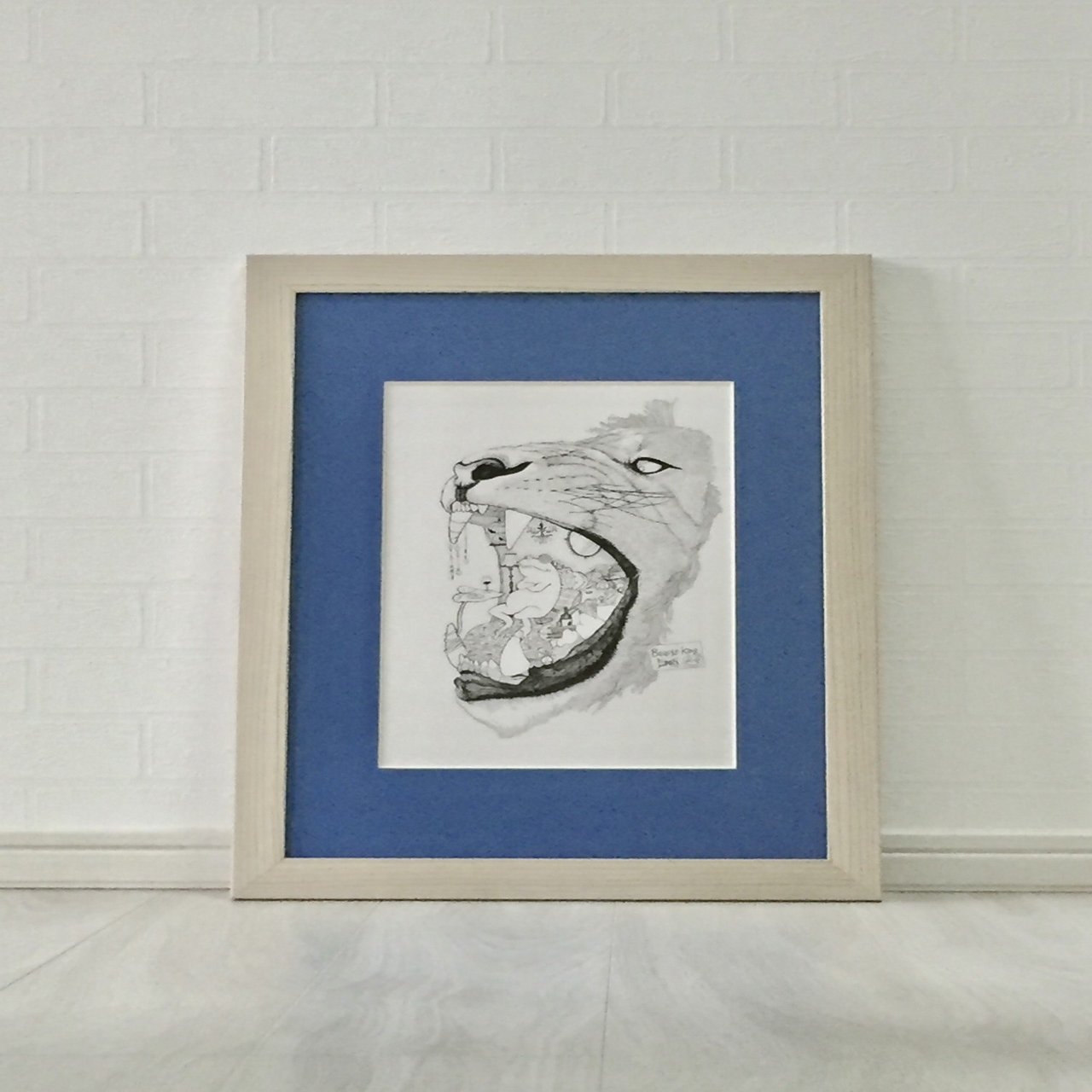 ⚠️かなり大きいです⚠️⭐️大きい絵⭐️模写額縁⭐️海外⭐️⚠️購入前にコメント下さい⚠️ 特殊な額縁に入った大きな絵たち｜アユミ＠絵描き