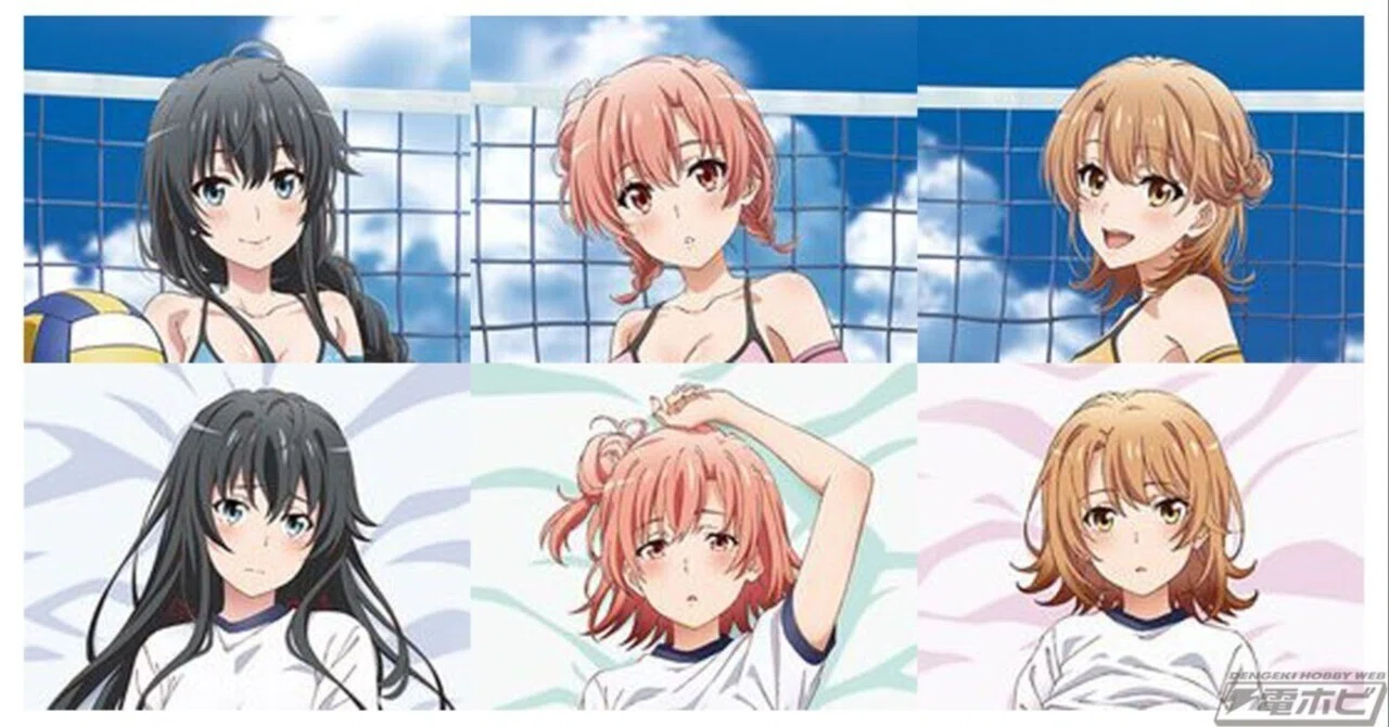 【新品未開封】俺ガイル 雪乃＆結衣 200cmハイグレードタオルケット やはり俺の青春ラブコメはまちがっている。』雪乃、結衣、いろはの