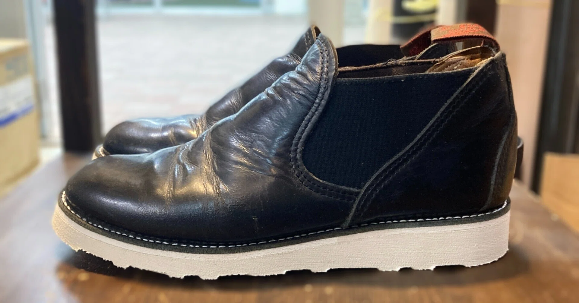 Resoled/リソール】Red Wing#8142 ROMEOのソール交換｜CREA Repair