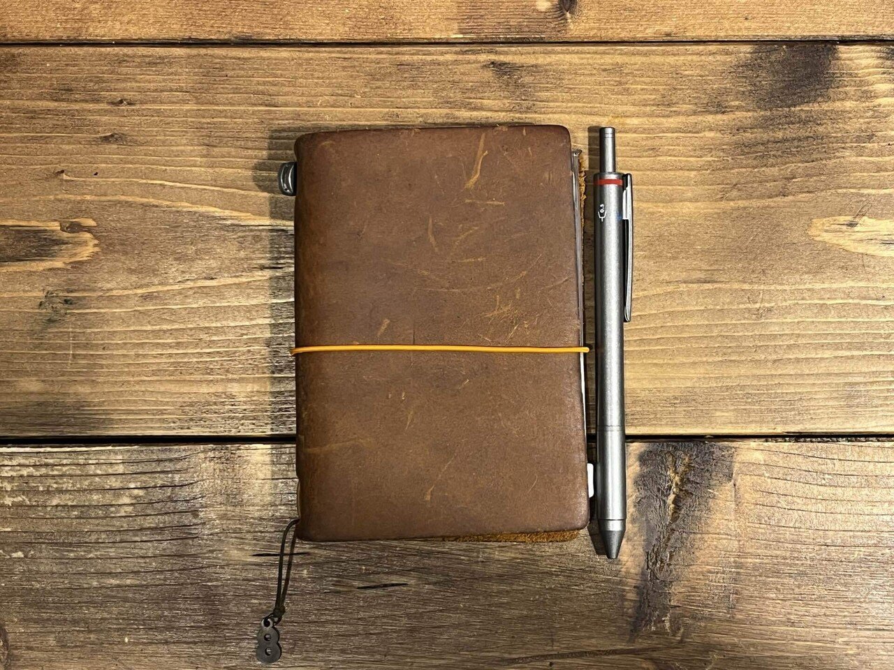 未使用 MIDORI ミドリ トラベラーズノート ブラウン トラベラーズ