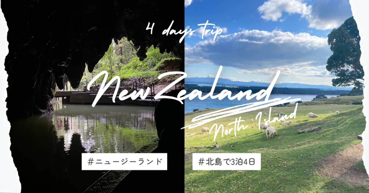 NZ日記🇳🇿｜3泊4日でニュージーランド北島満喫プラン｜ゆうか