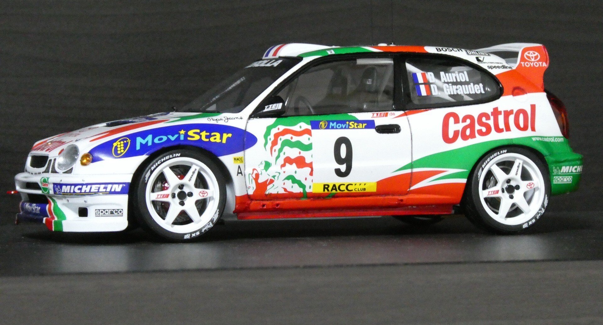 タミヤ TOYOTA COROLLA WRC トヨタカローラWRC スペアボディ WRC
