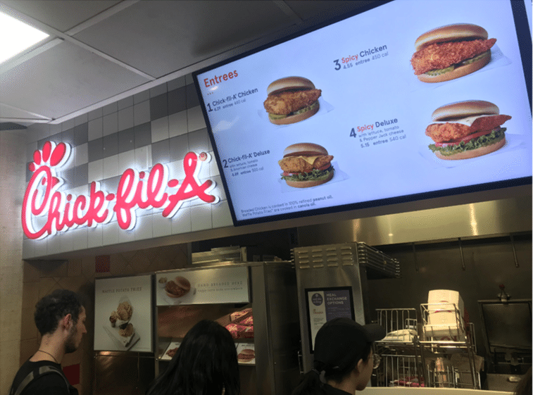 アメリカで一番人気のファストフード店 Chick Fil A チックフィレイ 人気の理由に迫る Saho Food Marketer Note アメリカで一番人気のファストフード店 Chick Fil A チックフィレイ 人気の理由に迫る Saho Food Marketer Note