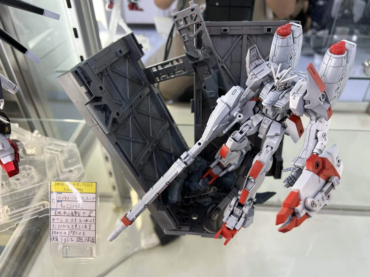 たまにはガンプラをミキシングして作品展示した話をば｜ちょこぷりん 