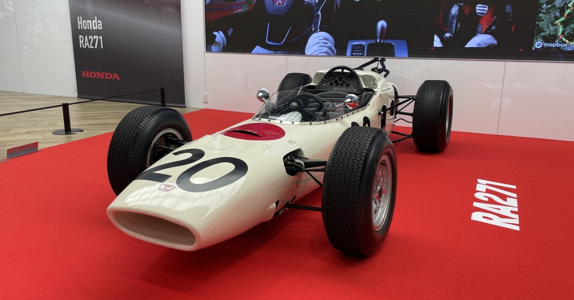 地味にホンダF1参戦60周年! RA271 '64 ホンダウェルカムプラザ青山4 地味にホンダF1参戦60周年! RA271 '64 ホンダウェルカムプラザ青山4