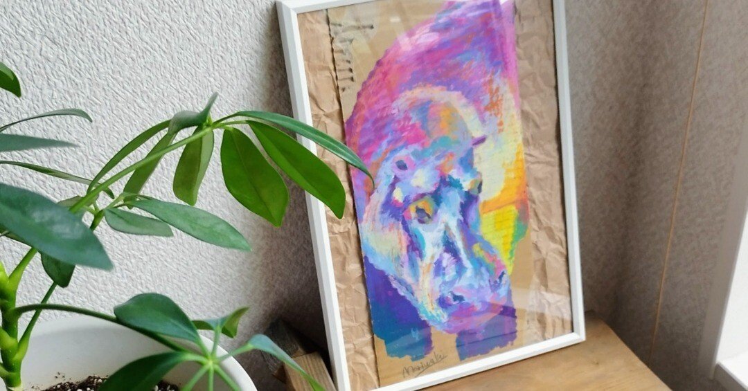 オイルパステル】色を重ねれば重ねるほど・・・｜森脇由宇のなんやかんや