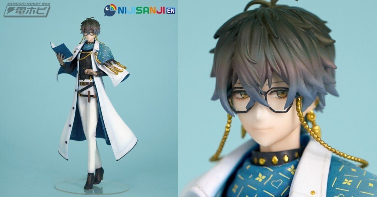 VTuberグループ『NIJISANJI EN』より、過去からやってきたクールな文豪