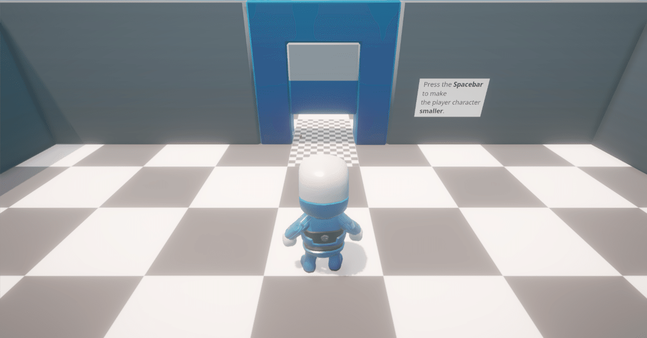 Size Swap Escape / GMTK Game Jam 2024「Built to Scale