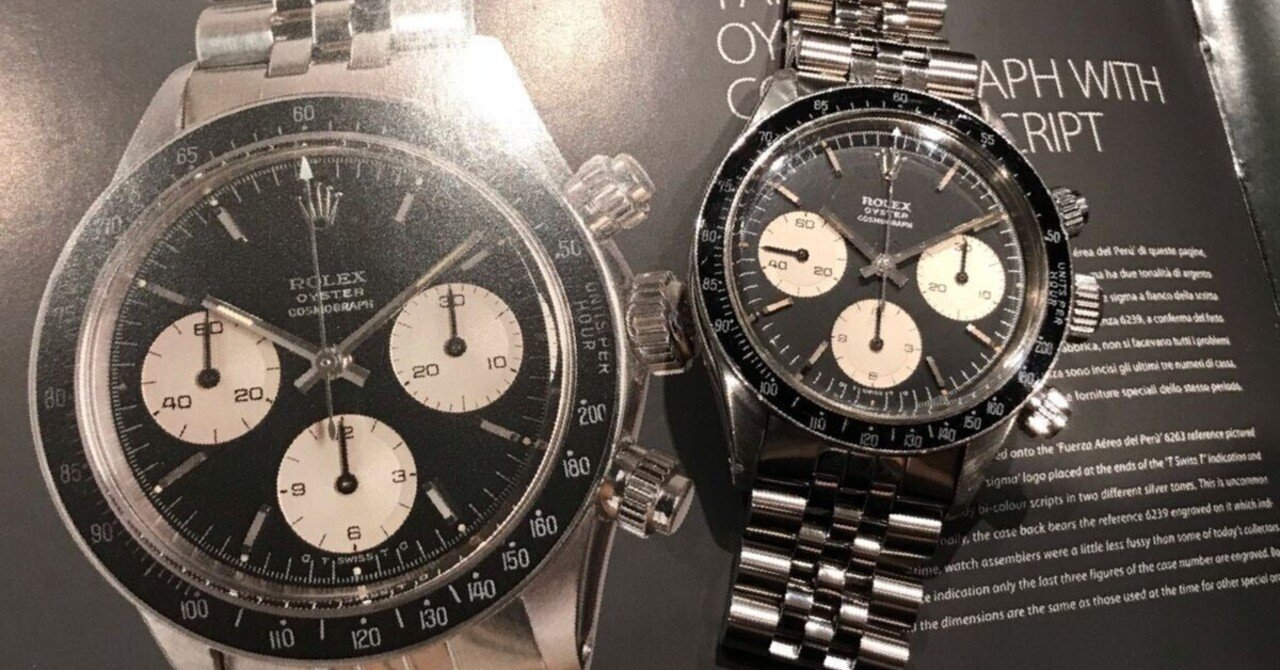 手巻きデイトナRef.6263 表記無シグマ|金子 剛 手巻きデイトナRef.6263 表記無シグマ|金子 剛