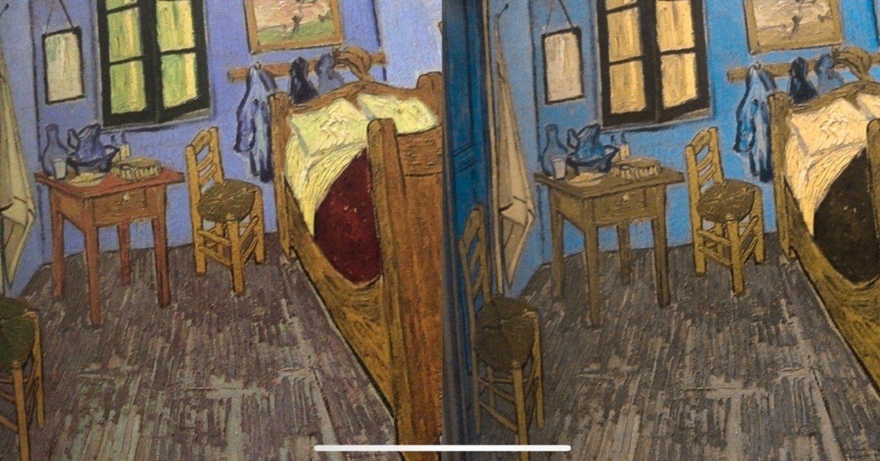 みなさんが見ているゴッホの画は、本当のゴッホの色彩じゃありません