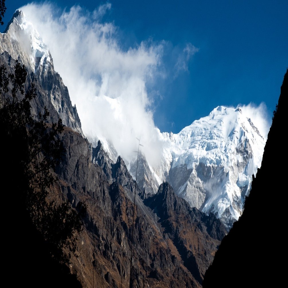 ラマホテルからランタン村へ。3,000mを超える（ランタントレッキング