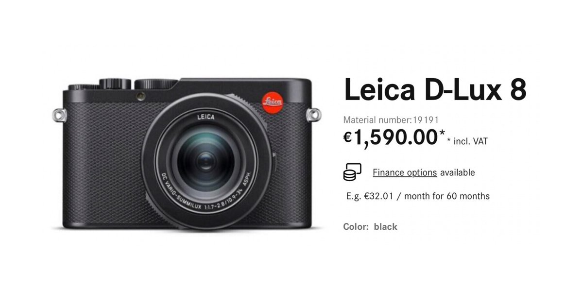 ライカ D-LUX8 入荷!|Kenichi Masuo ライカ D-LUX8 入荷!|Kenichi Masuo