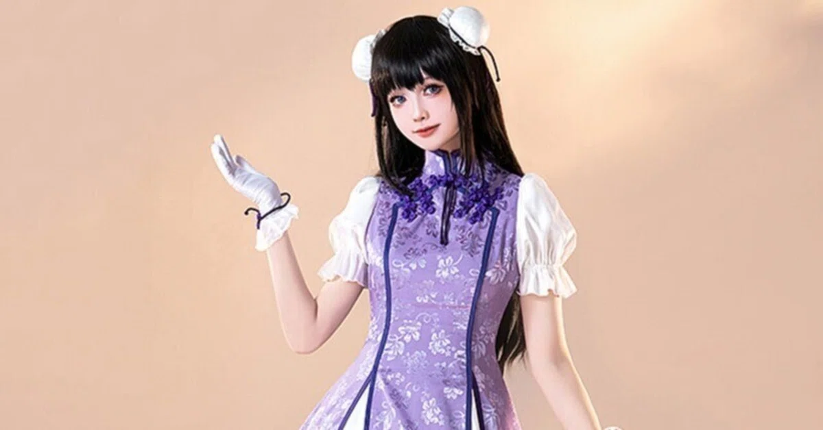 魔法少女まどか☆マギカ 暁美ほむら コスプレ衣装 ロリータ 中華風 