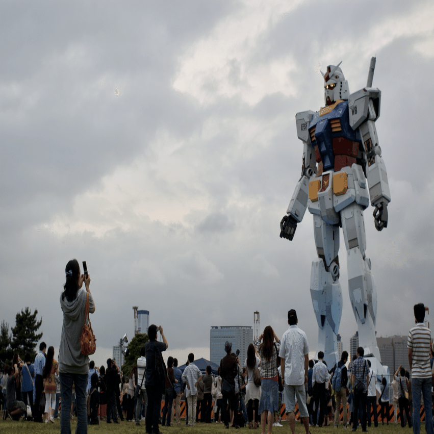 ガンダム｜2009年 お台場 潮風公園｜倉本シオ