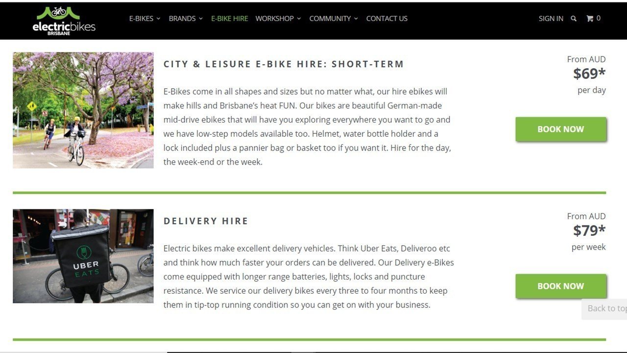 Uber Eatsに最適！！ブリスベンでE-bikeをレンタルする方法。｜Michi 