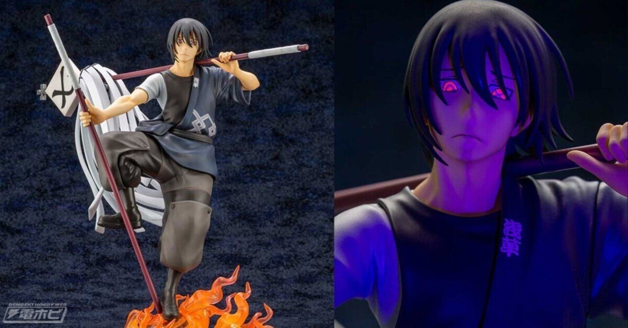 発火能力で宙を舞い敵の前に立ちはだかるシーンをイメージ！『炎炎ノ