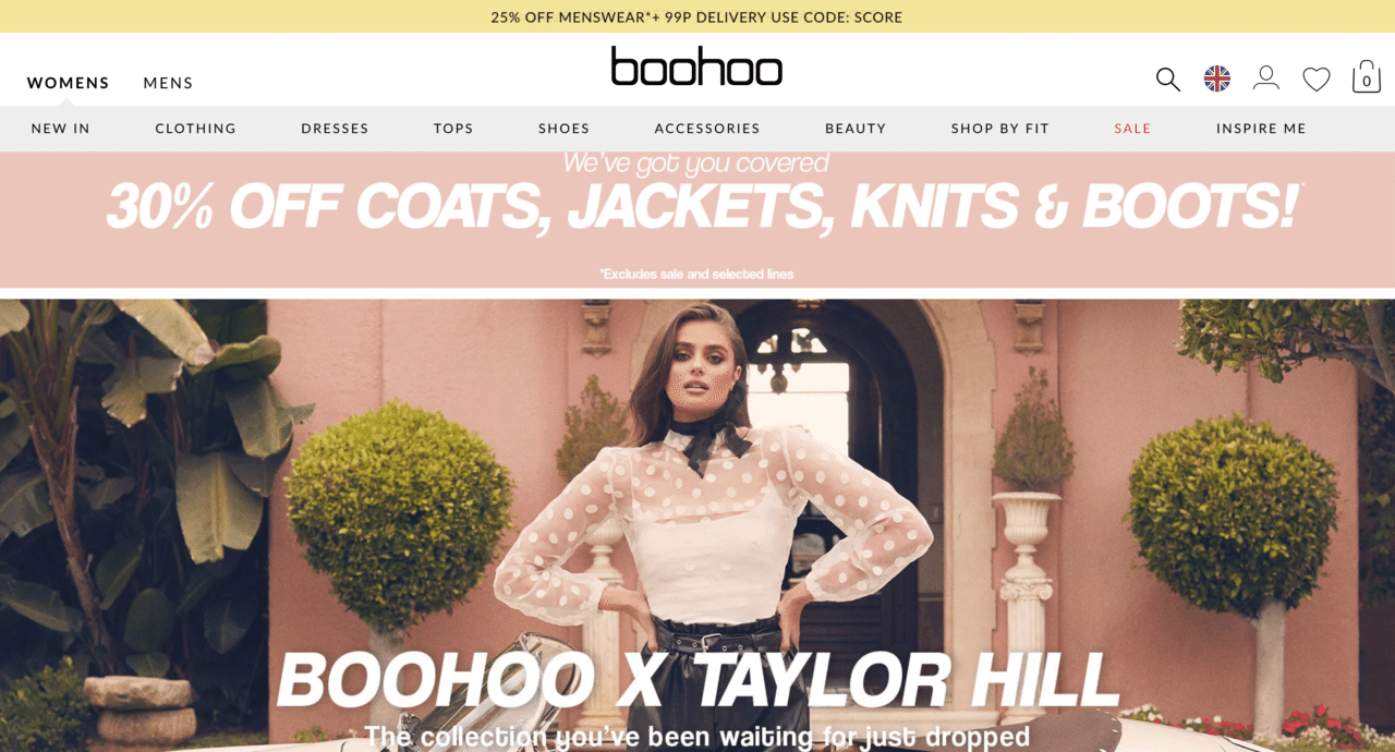 イギリスのブランド Boohoo ファストファッション不況の中で売上4倍になった理由とは Fashion Tech News イギリスのブランド Boohoo ファストファッション不況の中で売上4倍になった理由とは Fashion Tech News