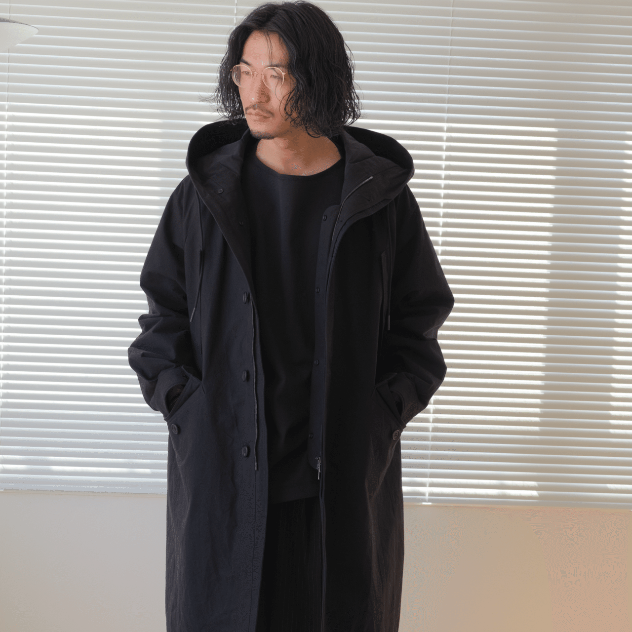 山内 3WAY ドッキングミリタリーコート｜水岡