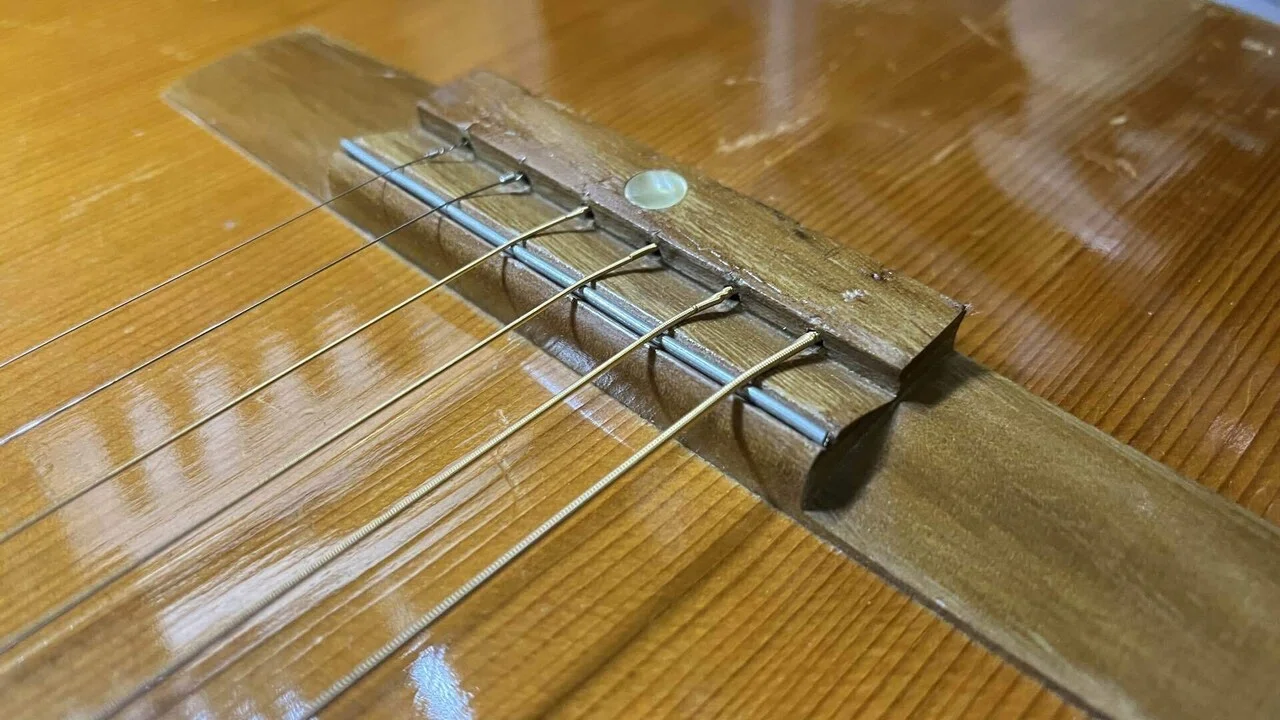 ジャンクギター遊び】YAMAHA Dynamic GUITAR No.S70(1966)その③「調整 