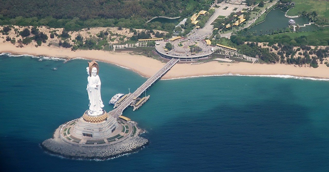 究極のインスタ映え！世界最大の海上観音像｜ぼのぼ