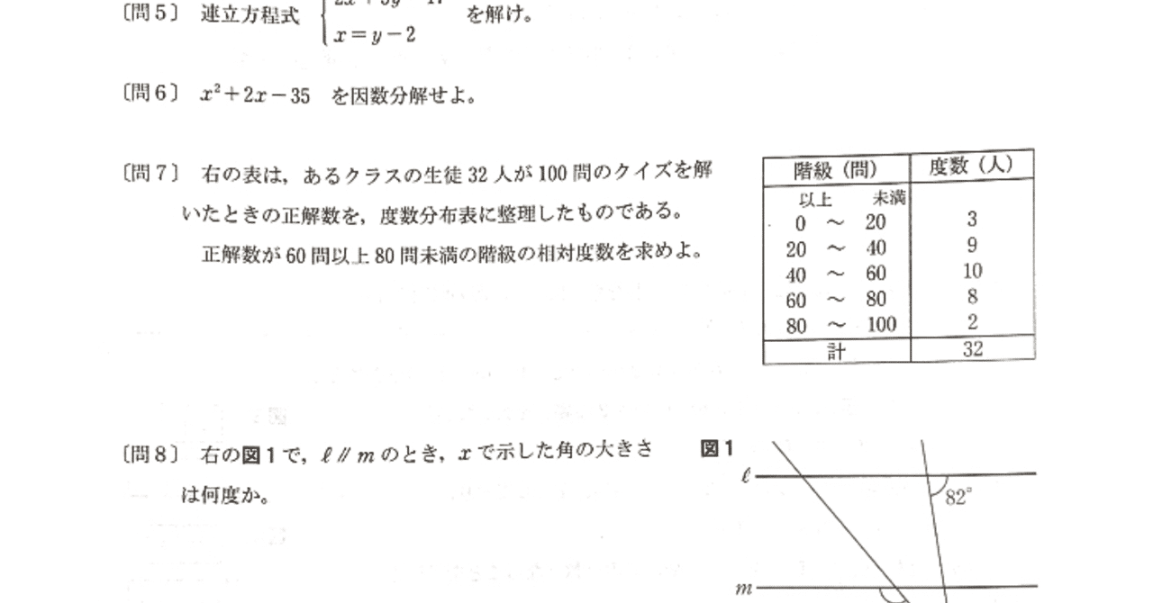 都立高校入試数学 大問1 は確実に満点を取る 坂本良太 Note