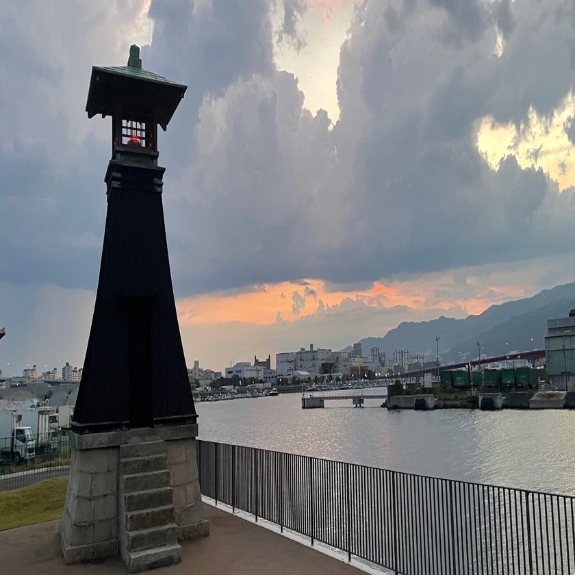 レポ83:大関酒造今津灯台(2024/8/14)｜続・灯台護（とうだいもり