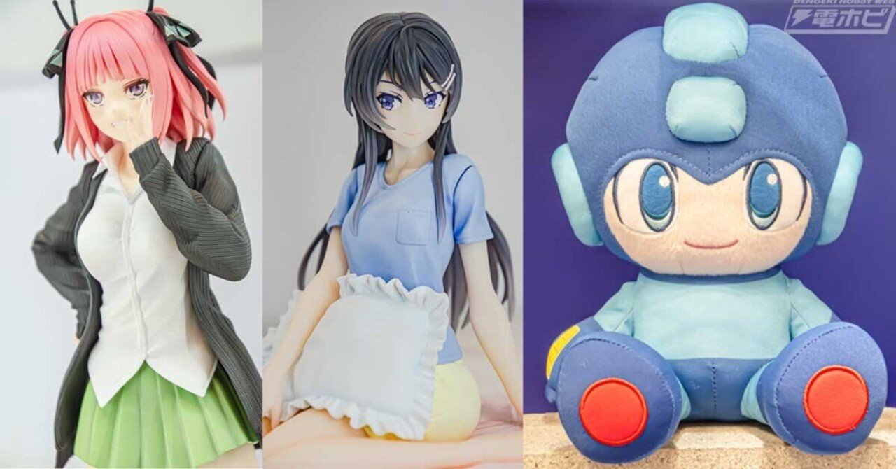 TVスペシャルアニメ『五等分の花嫁∽』中野二乃や『青ブタ』パジャマ姿