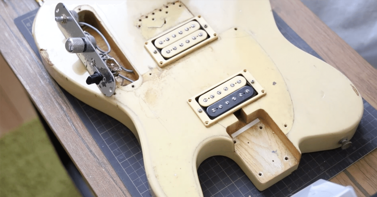 1978年製Greco TL600Jの修理|Croquetteギター機材研究 1978年製Greco TL600Jの修理|Croquetteギター機材研究