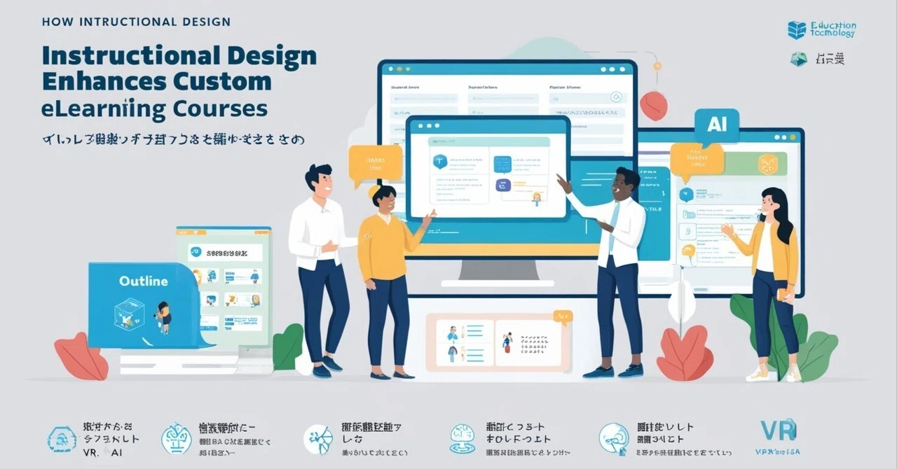 How Instructional Design Enhances Custom eLearning Courses|Neethi Kumar