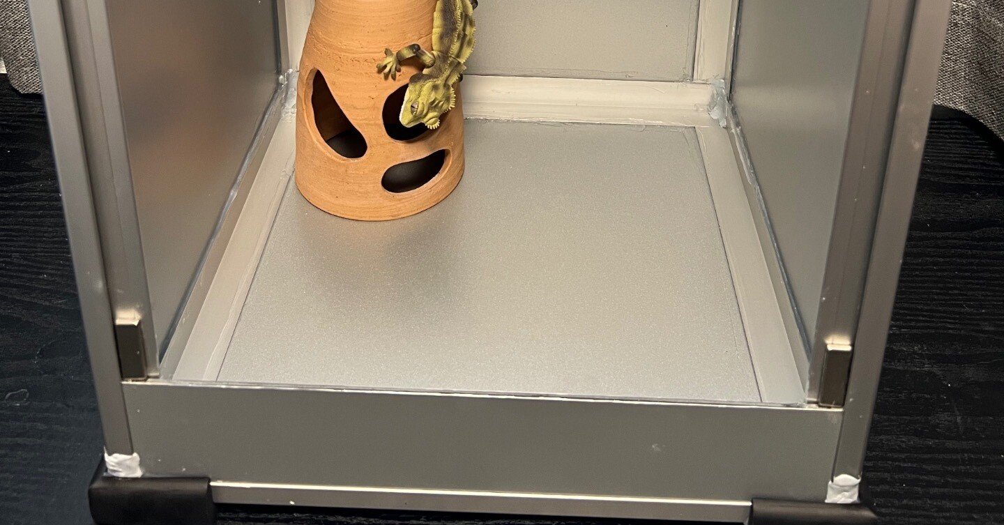 クレステッドゲッコー自作ケージ制作｜kzabi