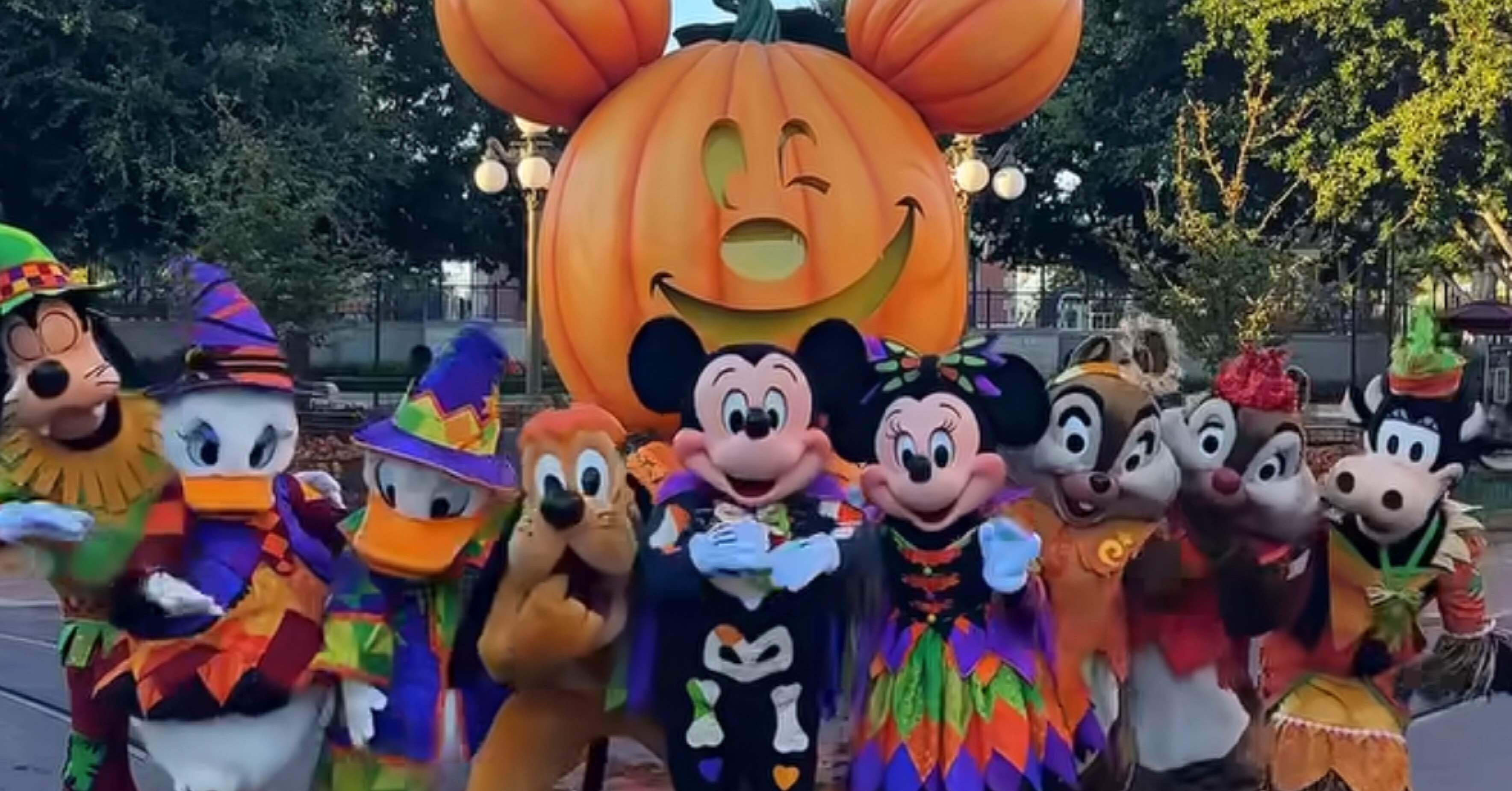 3181.昔の海外ディズニーワールドピン ハロウィン 仮装ナイト イーヨー