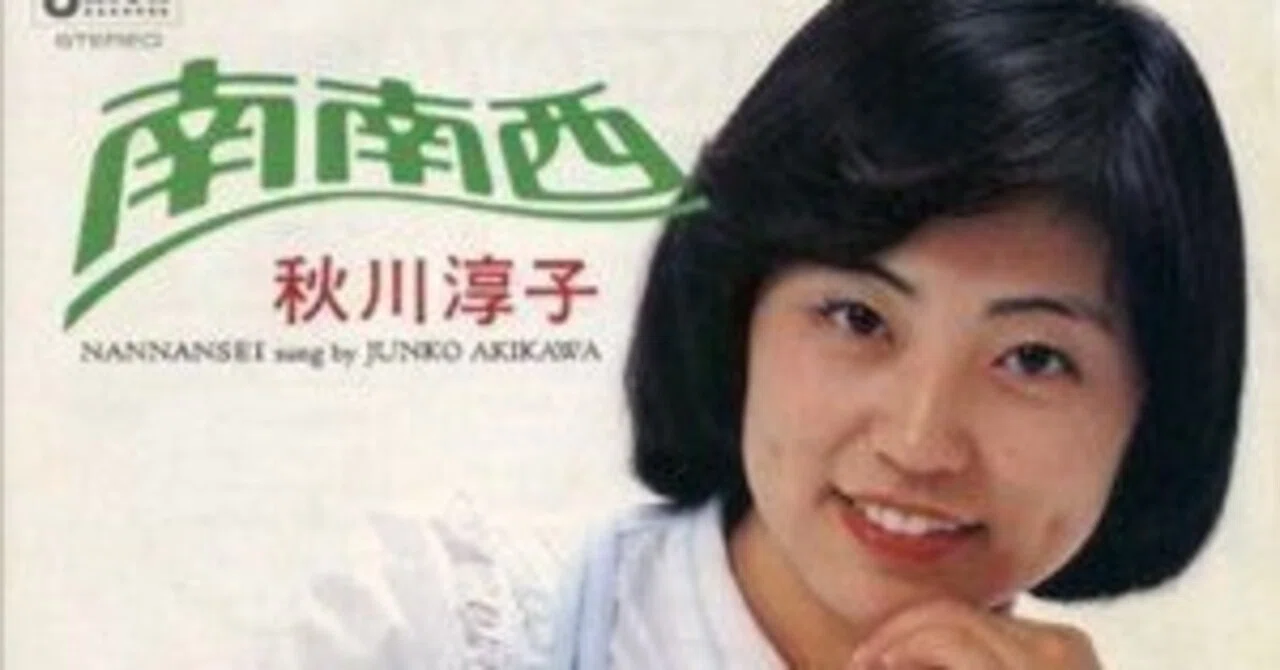 秋川淳子さん超どデカポスター【デビュー曲『南南西』販促ポスター】昭和53年 秋川淳子さん超どデカポスター【デビュー曲『南南西』販促ポスター