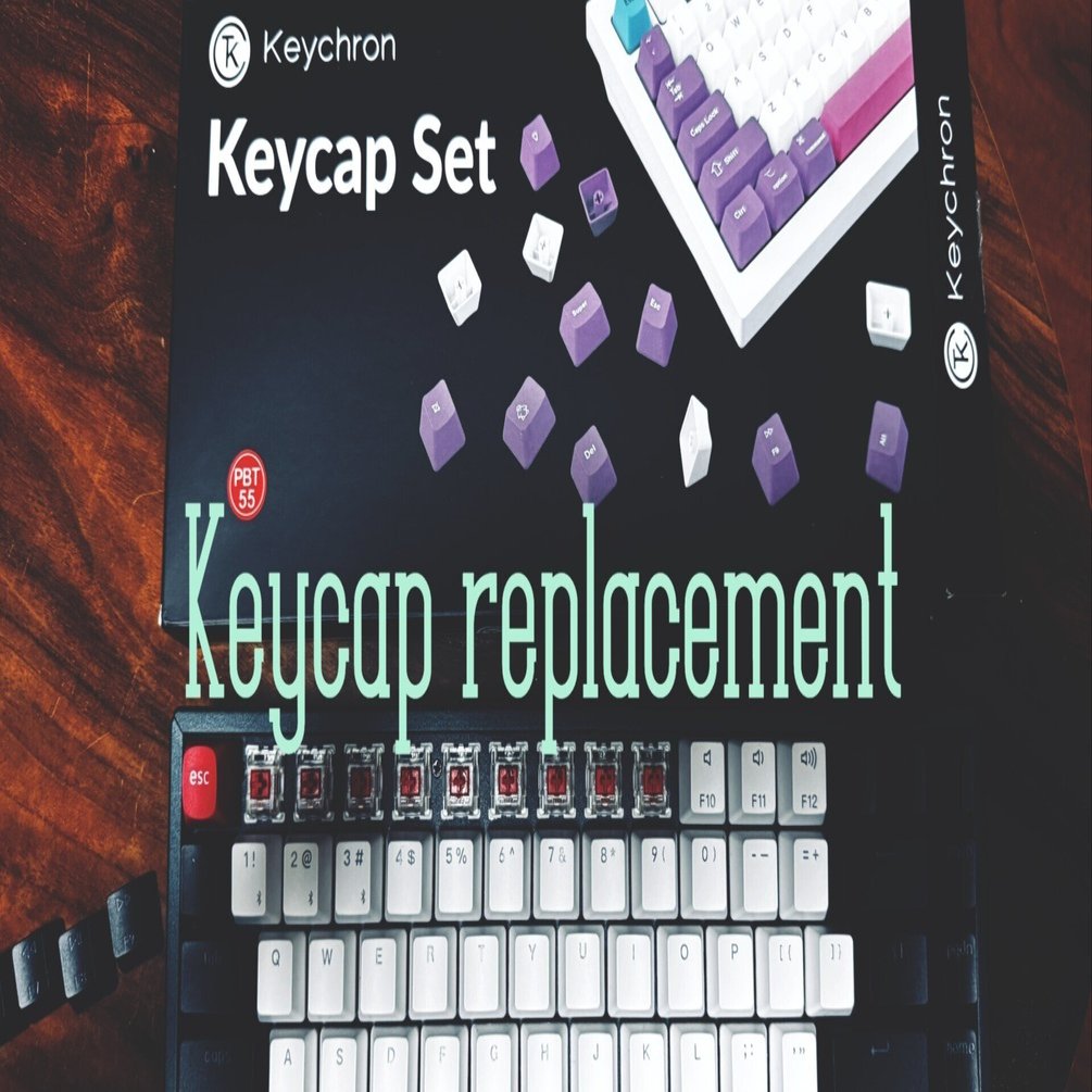 Keychron】のキースイッチとキーキャップを変えてみたら更に打鍵感が