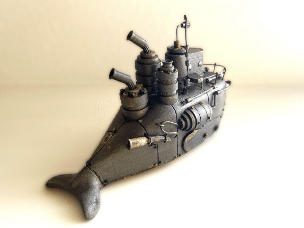 マッコウクジラ型潜水艦｜jucon110