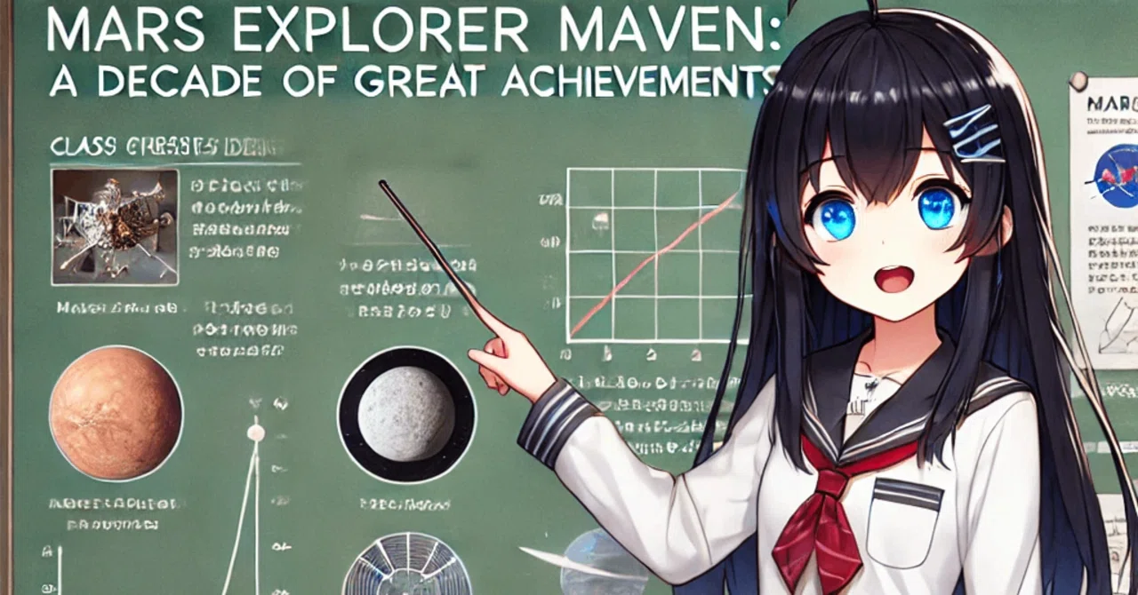 MAVEN Mars Orbiter: A Decade of Great Achievements｜ちょこっとアドバイス