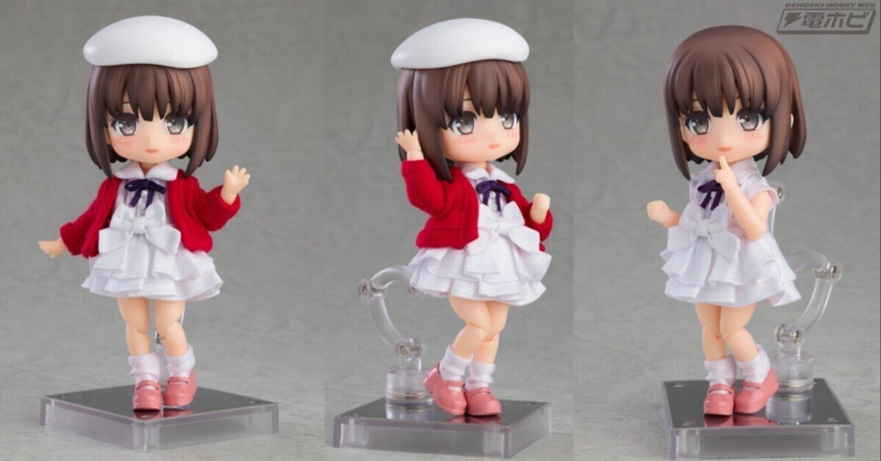 冴えない彼女の育てかた Fine』より、加藤恵がねんどろいどどーるで