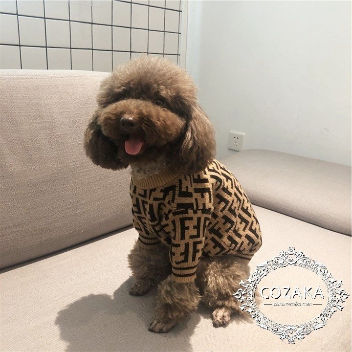フェンデイ｜Fendi ペット用セーター 犬の秋冬服｜コザカ@cozaka