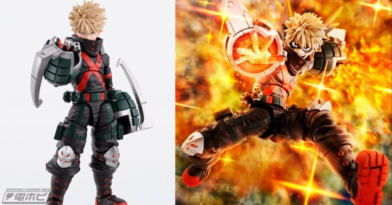 爆豪勝己-The S.H.Figuarts 僕のヒーローアカデミア 爆豪勝己 フィギュ