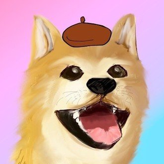 どうぶつイラスト 白いフワフワの犬 を 無料ソフトで描く方法 にあ Note