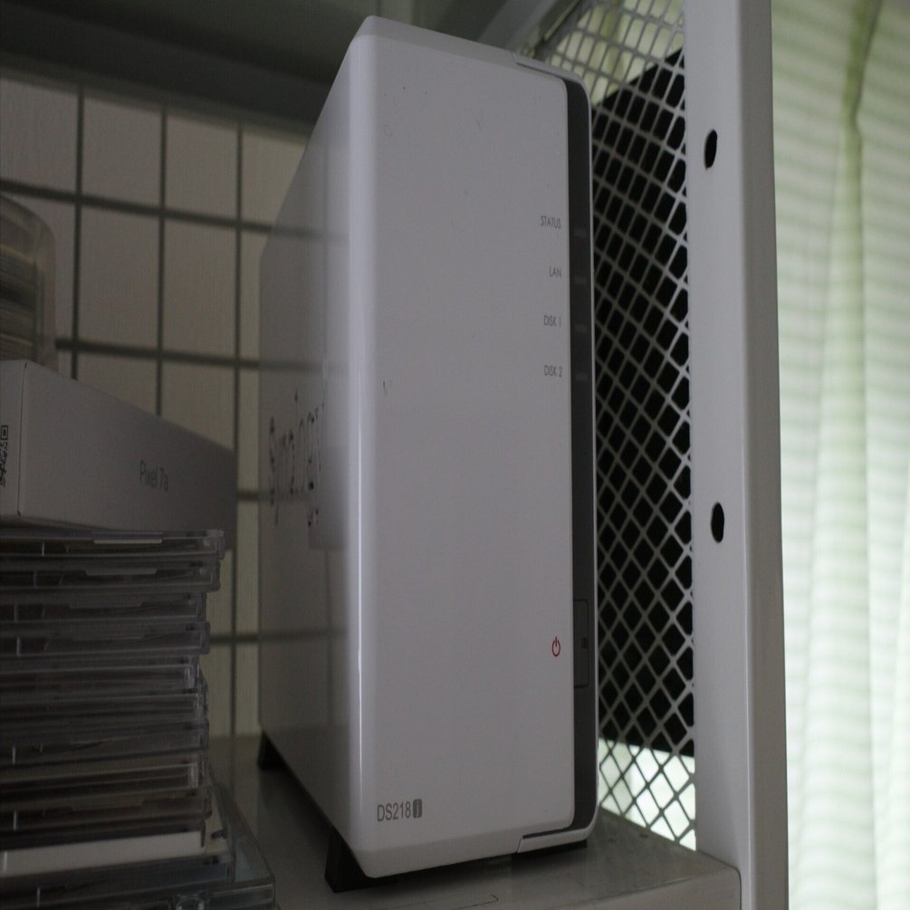 NAS（DS218j）のHDDを交換した話｜VINCENT2GB