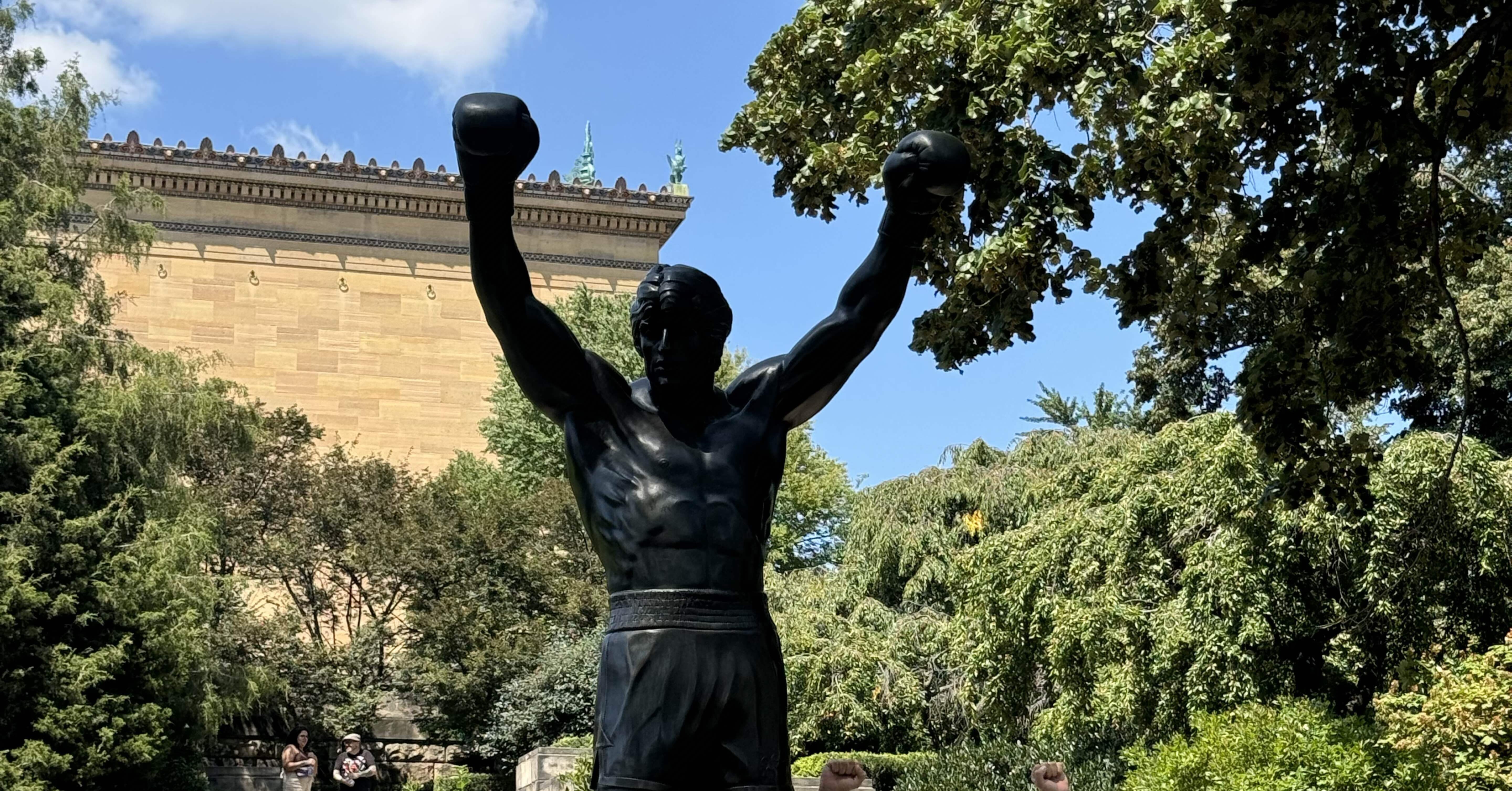 にわかロッキーファン、フィラデルフィア美術館でロッキーの影を追う