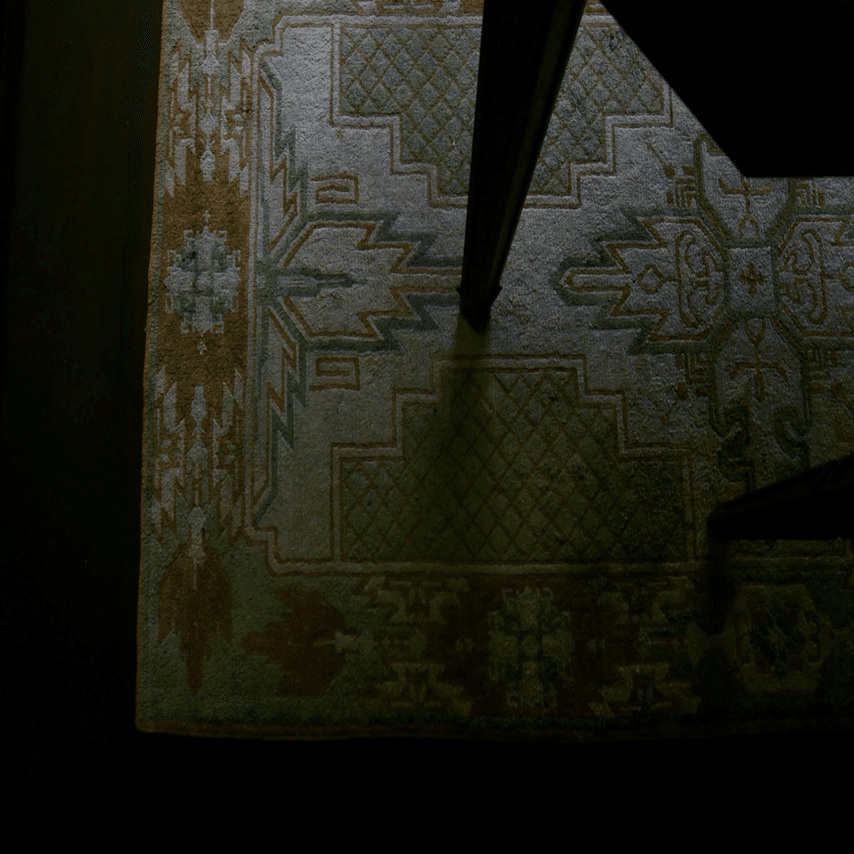 赤穂緞通 ぎおん Ako Dantsu Gion いちねんかんをともにするそれぞれの