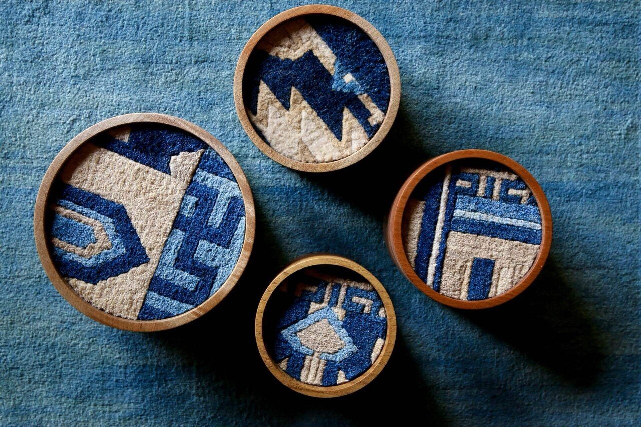 赤穂緞通 ぎおん Ako Dantsu Gion いちねんかんをともにするそれぞれの