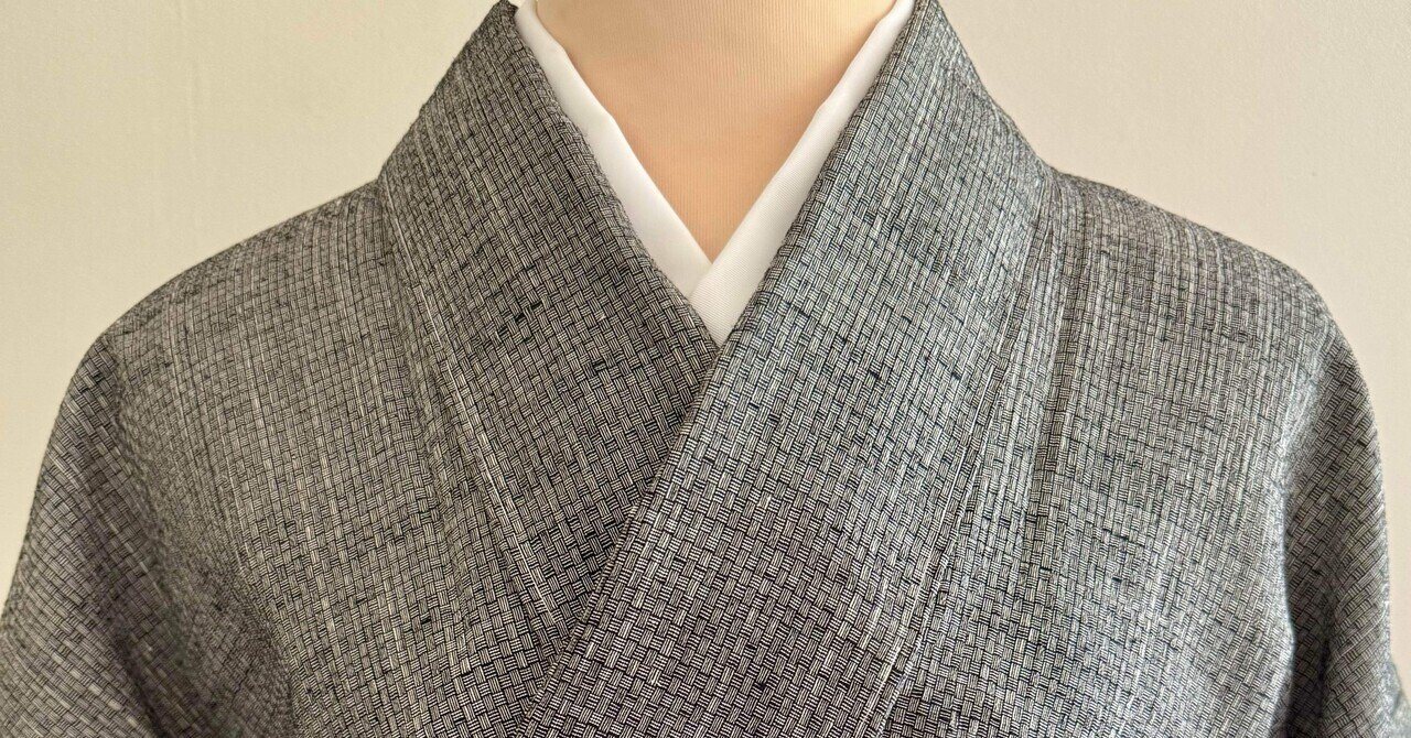 結城ちぢみ三崩し単衣着物｜夢吉きもの