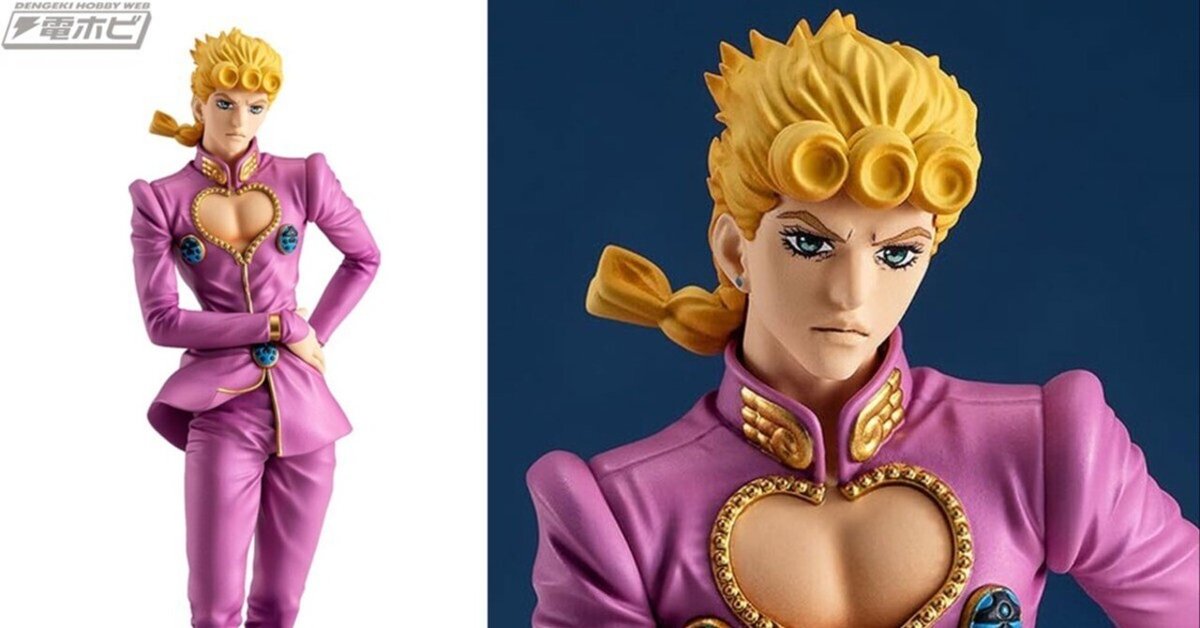 立ち姿がかっこいい！『ジョジョの奇妙な冒険 黄金の風