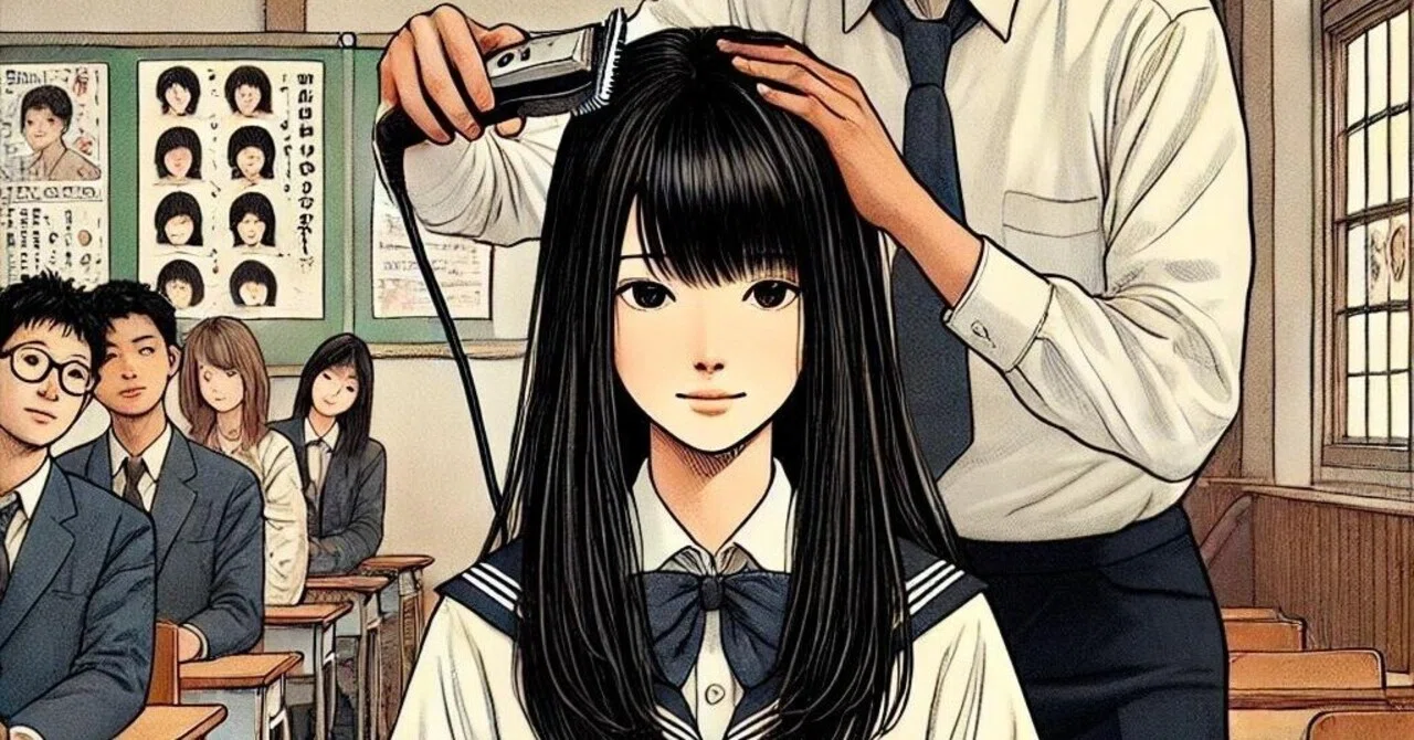 断髪小説】授業中に断髪（5）暴走｜imestojp