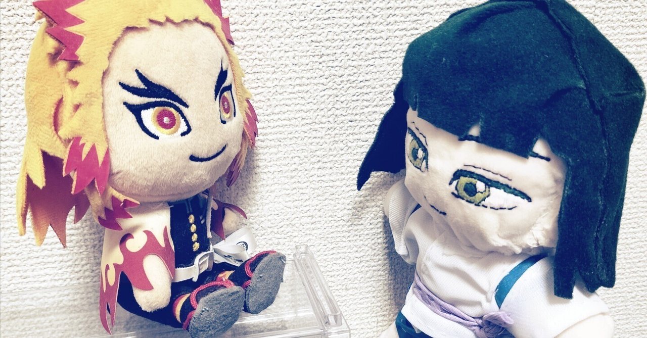 煉獄さんとハクを対面させてみた｜ぽぽろん@ゲームアニメ⛸etc雑多垢