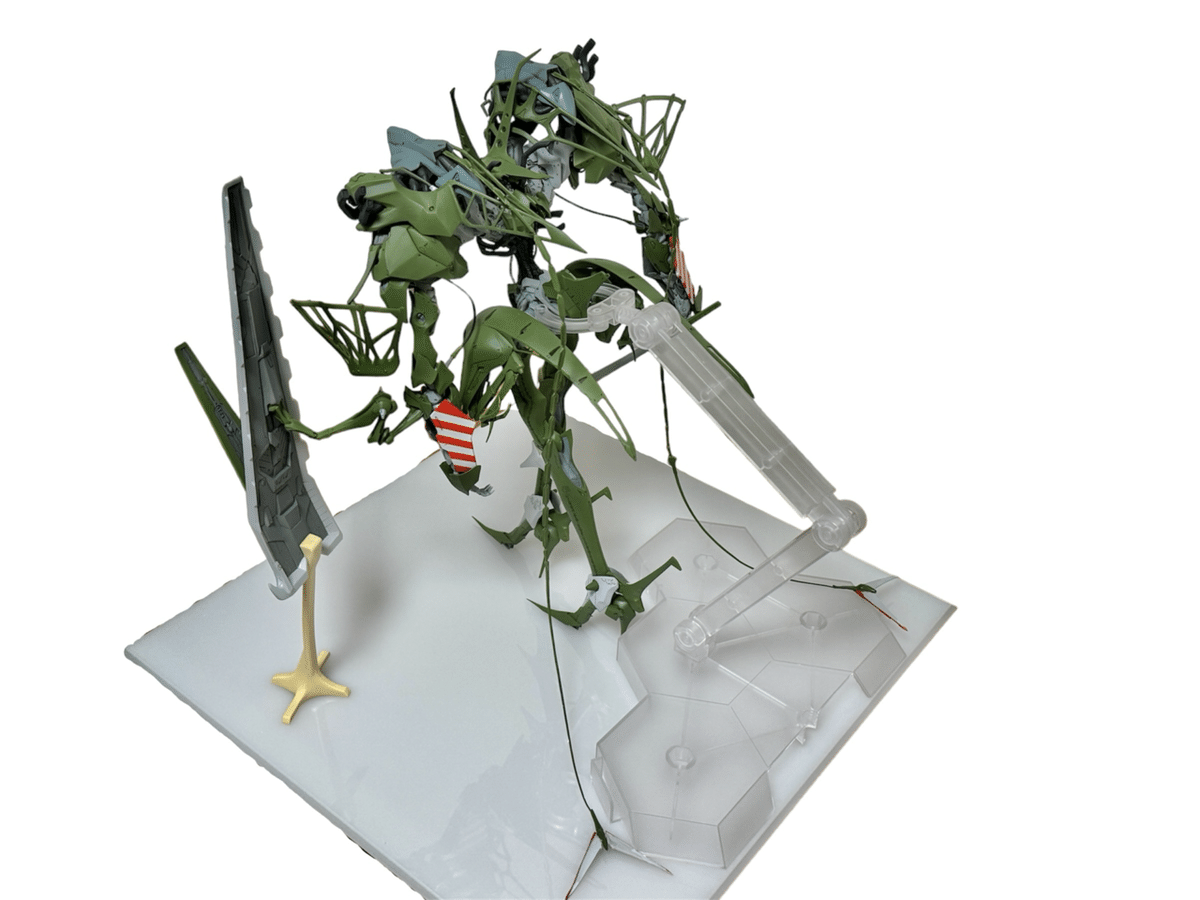 海洋堂 1/144 ヤクトミラージュ 完成｜スイートネイル